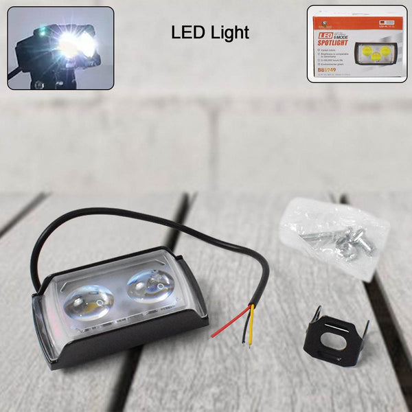 6 Mode LED Spotlight Universal Ultra Mini Double Lens Fog Light (1 Pc) - dailyneed.life