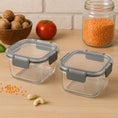 Apex Press N’ Lock Airtight Food Storage Container Set (2Pc/450ml) Approx - dailyneed.life