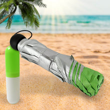 3 Fold Sun Protective Solid Foldable Outdoor Umbrella, Portable Sun, UV Protection Lightweight Rain Umbrella With Umbrella Case For Girls, Women, Men, Boys - dailyneed.life