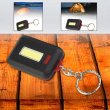 LED Keychain COB Light with Hook & Loop Sticker. 3 Light Modes (1 Pc / Battery Not Included) - dailyneed.life