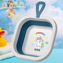 Space-Saving Foldable Baby Wash Basin, Lightweight & Easy to Clean for Home (28×28 Cm) - dailyneed.life