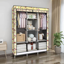Big 8 Compartment Portable and Collapsible Wardrobe Racks (1 Set) - dailyneed.life