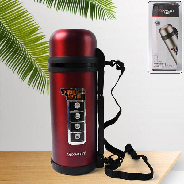 Stainless Steel Water Bottle Vacuum Insulated Thermos Flask Double-Walled Coffee Thermos Flask Leak-proof Water Bottle for Sports, Fitness, Gym (1500ML) - dailyneed.life