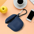 Silicone Shockproof Protection Wireless Headphones Carrying Box Cover with Metal Keychain - dailyneed.life