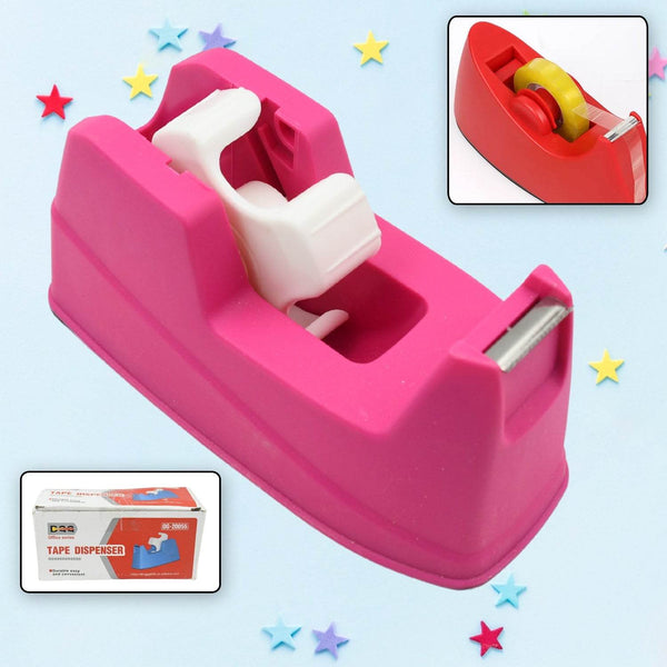 Plastic Tape Dispenser Cutter for Home Office use, Tape Dispenser for Stationary, Tape Cutter Packaging Tape (1 pc / 631 Gm) - dailyneed.life