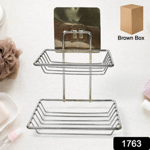 Kitchen Bathroom Soaps Storage Rack with 2 Hook for Home - dailyneed.life