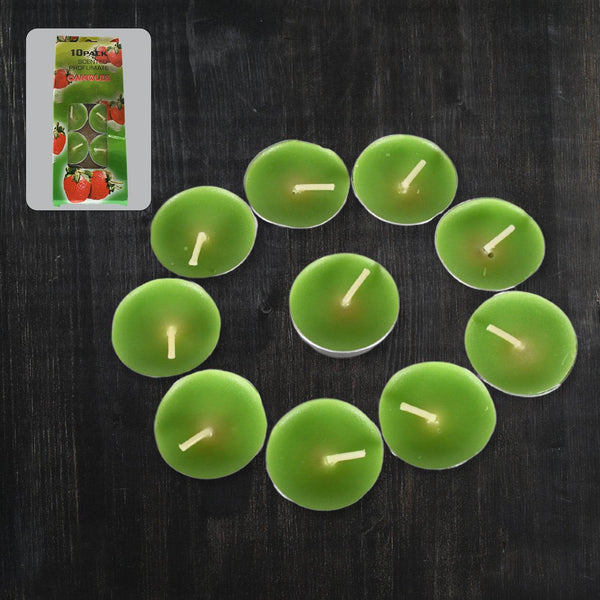 8-9 Hour Unscented Smokeless Candles – For Diwali, Christmas, Weddings, Parties & Mood Dinners, Diwali (10 Pc) - dailyneed.life