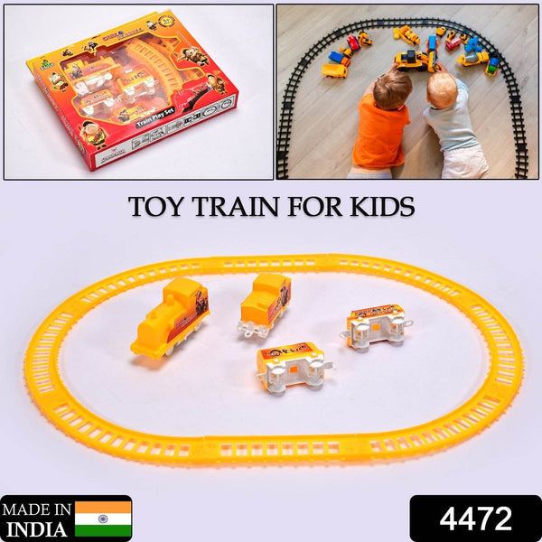 Kids High-Speed Battery Operated Train Set - dailyneed.life