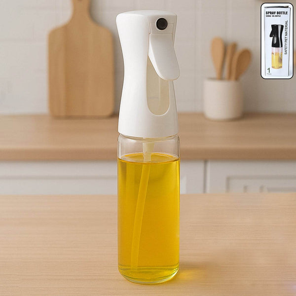 Glass Oil Spray Bottle - Versatile Kitchen Gadgets (250 ML Approx / With White Box) - dailyneed.life