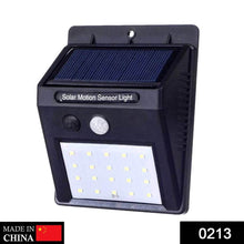 Solar Security LED Night Light for Home Outdoor / Garden Wall (Black) (30-LED Lights) - dailyneed.life