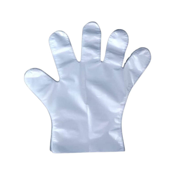 Large Disposable Gloves (100 Pcs): Clear Plastic, Multipurpose - dailyneed.life