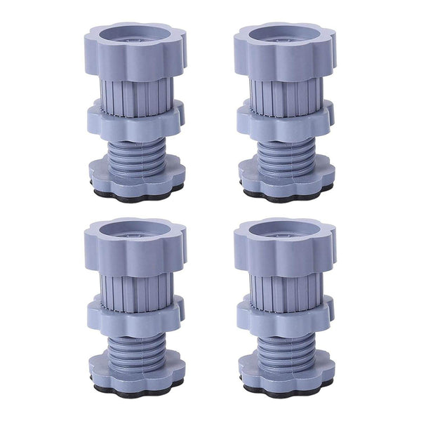 Adjustable Anti-Vibration Washing Machine Support Stand – Non-Slip PVC Lifting Stand (4 Pc Set) - dailyneed.life