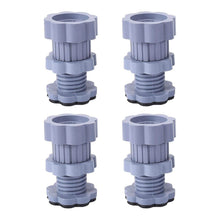 Adjustable Anti-Vibration Washing Machine Support Stand – Non-Slip PVC Lifting Stand (4 Pc Set) - dailyneed.life