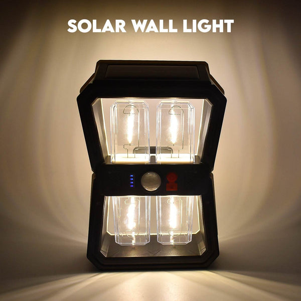 Solar Wall Lantern Light with 3 Modes & Motion Sensor (1 Pc) - dailyneed.life