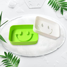 Portable Travel Home Box Cute Cartoons Smile Face Container Draining Holder Soap Dish ,Sabudani - dailyneed.life
