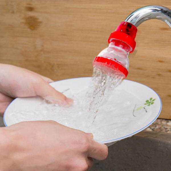 Small Plastic 360-Degree Shower Head Faucet - dailyneed.life
