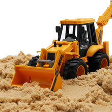 LALA Friction Powered JCB Style Backhoe Loader Construction Toy Truck for Kids (1 Pc) - dailyneed.life