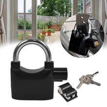 Plastic Body Waterproof Siren Alarm Smart Alarm Lock & 3 Keys (1 Set) - dailyneed.life