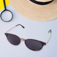 Pink UV Protected Round Sunglasses, classic Sunglasses for Men & Women, Lightweight - dailyneed.life