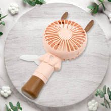 Portable Small Fan Handheld, Mini Student Handheld Dormitory Class Personal Fan Without Battery & USB Cable Operated Manual Hand Press Fan (1 Pc) - dailyneed.life