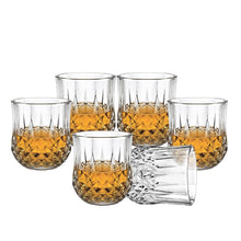 Heavy unbreakable Stylish look fully Transparent Glasses Set 250 ml (6pcs) - dailyneed.life
