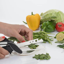 Stainless Steel 4 in 1 Clever Cutter, Black - dailyneed.life