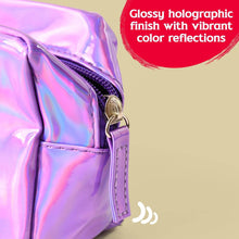 Holographic Shiny Waterproof Travel Cosmetic Pouch (1 Pc) - dailyneed.life
