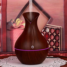 Mini Wooden Vase Pot Diffuser Cool Mist Atomization Humidifier (1 Pc) - dailyneed.life