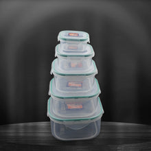 Kitchen Storage Containers Set – Fridge Storage, Plastic Organizer, Snap-Seal Lunch Box (5 Pcs Set) - dailyneed.life