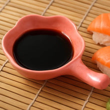 Mini Flower-Shaped Sauce Dish with Handle - dailyneed.life