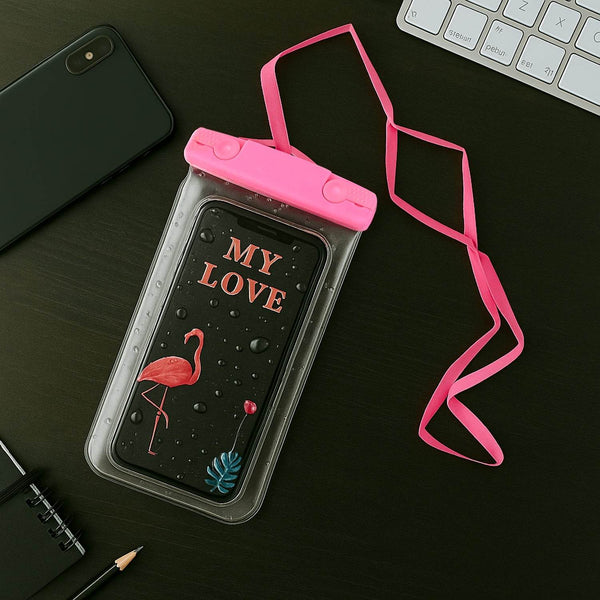 Mobile Cover Pouch Transparent Waterproof Sealed Plastic Smartphone Protective Pouch Cover/Bag for All Mobile Phones - dailyneed.life