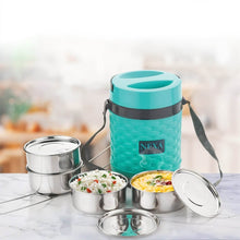 Double Wall Insulated Tiffin with Handle (1 Pc): Stackable, Hot Food Container - dailyneed.life