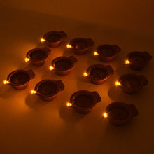 Flower Water Sensor Diyas for Diwali Decoration, Diwali (12 Pcs Set) - dailyneed.life