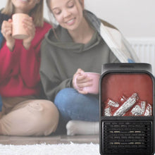 Portable Electric Fireplace lamp LED Flame Heater (900w / 1 Pc) - dailyneed.life