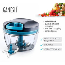 GANESH Wonder Chopper, Grey (470Ml) - dailyneed.life