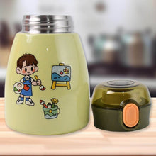 Vacuum Insulation Flask Bottle with Straw for Sports Adult Children (Approx 480ml) - dailyneed.life