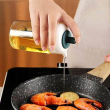 2 in 1 Glass Oil dispenser jar / Bottle with brush (1 Set) - dailyneed.life