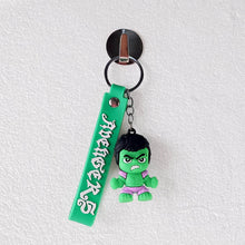 Cute Cartoon Silicone 3D Key Chain with Metal Hook & Strap (Pack of 1) - dailyneed.life