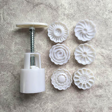 Mooncake Mold with 6 Stamps (1 Set) - dailyneed.life