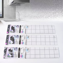Aluminium Kitchen Wall Sheet Aluminium Without Adhesive (3 Pc / 50x90 Cm) - dailyneed.life