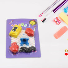 Fancy Colorful Eraser Set for Kids’ Parties & School (1 Set, Mixed Design) - dailyneed.life