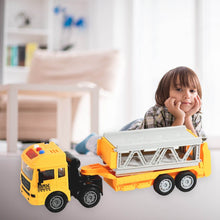 Realistic Long-Haul Toy Vehicle Transport Playset with Lights and Sound - dailyneed.life