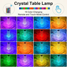 Crystal Touch Night Light for Bedroom Decor (16 Colors, Remote, USB) - dailyneed.life