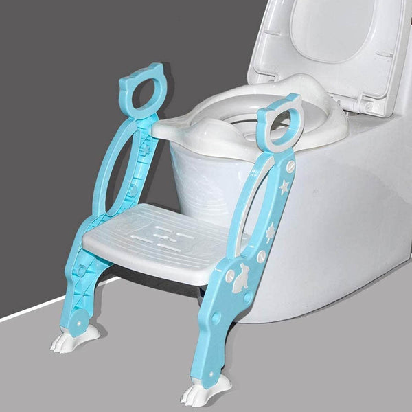 2 In 1 Potty Training Toilet Seat with Step Stool Ladder For Toddlers - dailyneed.life