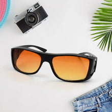 Protect Sunglasses | Clear Vision Glasses for Driving Car & Bike Riding Yellow/Black Glasses for Men and Women - dailyneed.life