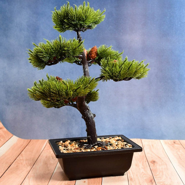 Artificial Potted Plant with Square Pot - dailyneed.life