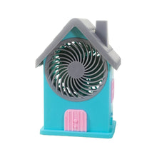 Mini House Fan House Design Rechargeable Portable Personal Desk Fan For Home , Office & Kids Use (Battery Not Include) - dailyneed.life