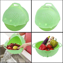 Apex Smart Basket 3in1 Multiuse Fruit And Vegetable Bowl (1 Pc / Mix Color) - dailyneed.life