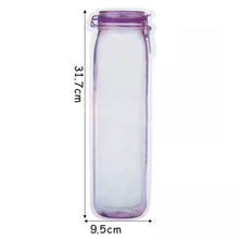 Food Storage Bag Bottles Shape Ziplock Bags Reusable (1 Pc / 500 ML) - dailyneed.life