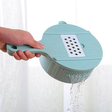 Vegetable Choppers with Drain Basket | 6 in 1 Vegetable Slicer Blades (1 Set) - dailyneed.life